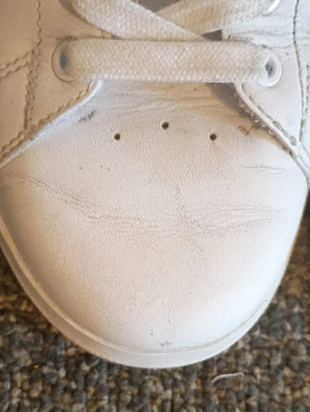 Tory Burch Double T Howell Court sneakers Classic Women’s White Lace-Up Size 9.5